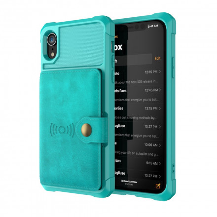 Coque iPhone XR Porte-Cartes Multi-Fonctionnel