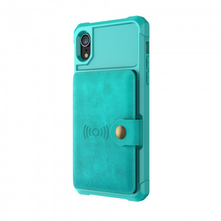 Coque iPhone XR Porte-Cartes Multi-Fonctionnel