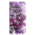 Housse iPhone XR Mandala Violet