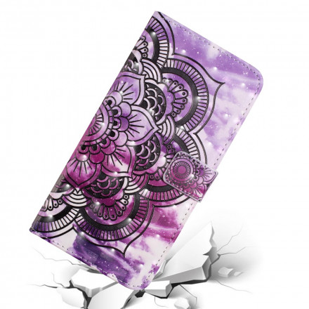 Housse iPhone XR Mandala Violet