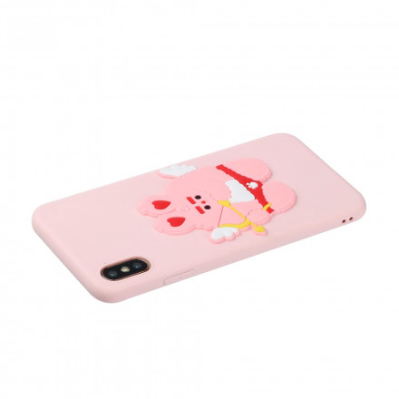 Coque iPhone X / XS Silicone Logo Animal Fun