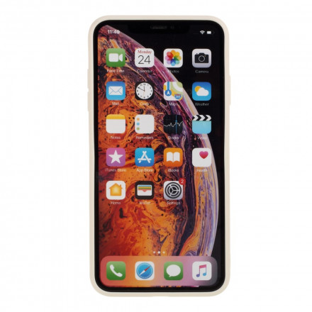 Coque iPhone XS Max Silicone Rigide Mat