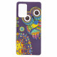 Coque Samsung Galaxy A52 4G / A52 5G Hibou Mandala Fluorescente