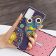 Coque Samsung Galaxy A52 4G / A52 5G Hibou Mandala Fluorescente