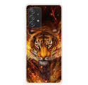 Coque Samsung Galaxy A52 4G / A52 5G Flexible Tigre