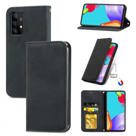 Flip Cover Samsung Galaxy A52 4G / A52 5G Effet Cuir Chic