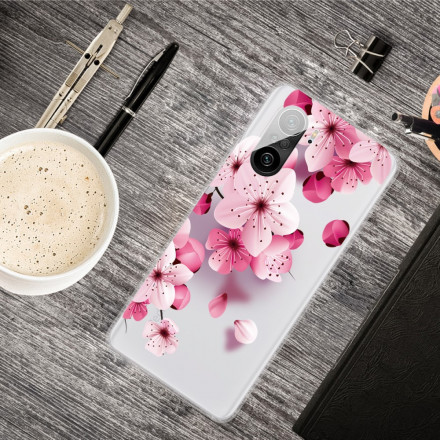 Coque Poco F3 Petites Fleurs Roses