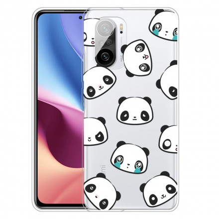 Coque Poco F3 Pandas Sentimentaux