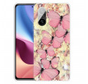 Coque Poco F3 Papillons Royaux