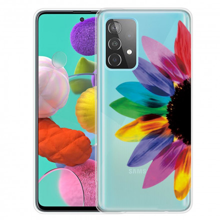 Coque Samsung Galaxy A32 4G Fleur Colorée