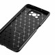 Coque Xiaomi Poco X3 Flexible Texture Fibre Carbone