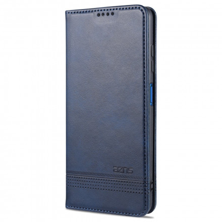 Flip Cover Poco X3 Style Cuir AZNS