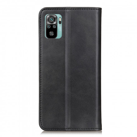 Flip Cover Xiaomi Redmi Note 10 / Note 10s Cuir Fendu