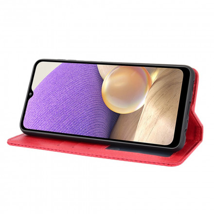 Flip Cover OnePlus 9 Effet Cuir Vintage Stylisé