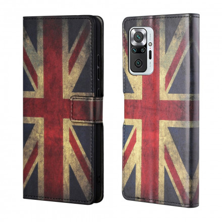 Housse Xiaomi Redmi Note 10 Pro Drapeau Angleterre