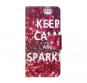 Housse Xiaomi Redmi Note 10 Pro Keep Calm and Sparkle