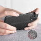 Coque Xiaomi Mi 11 Lite / Mi 11 Lite 5G Effet Cuir Litchi Double line