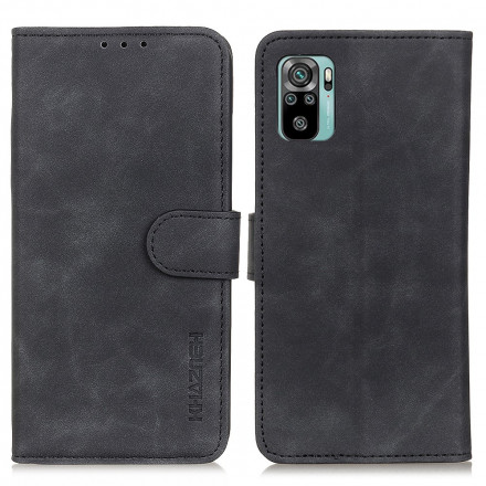 Housse Xiaomi Redmi Note 10 / Note 10s Effet Cuir Vintage KHAZNEH