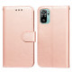 Housse Xiaomi Redmi Note 10 / Note 10s Style Cuir Monochrome