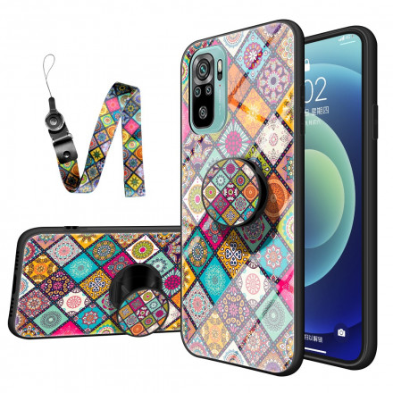 Coque Xiaomi Redmi Note 10 / Note 10s Support Magnétique Patchwork