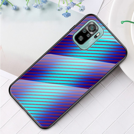 Coque Xiaomi Redmi Note 10 / Note 10 Pro Verre Trempé Fibre Carbone