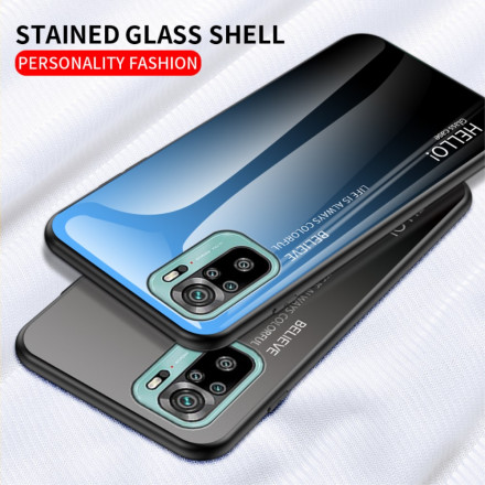 Coque Xiaomi Redmi Note 10 / Note 10s Verre Trempé Hello