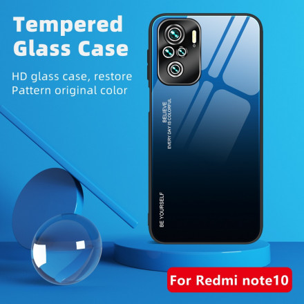 Coque Xiaomi Redmi Note 10 / Note 10s Verre Trempé Be Yourself