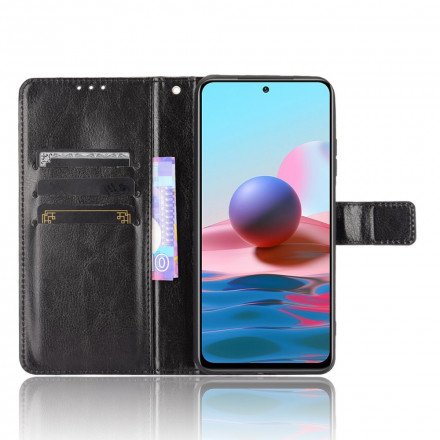 Housse Xiaomi Redmi Note 10 / Note 10s Simili Cuir Glacé