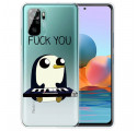 Coque Xiaomi Redmi Note 10 / Note 10s Pingouin Fuck You