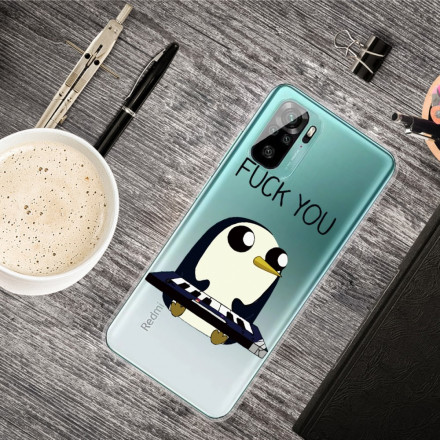 Coque Xiaomi Redmi Note 10 / Note 10s Pingouin Fuck You