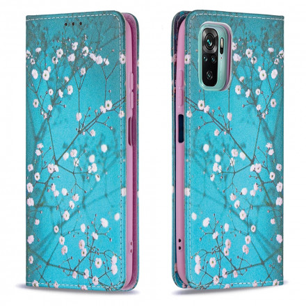 Flip Cover Xiaomi Redmi Note 10 / Note 10s Branches Fleuries