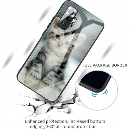 Coque Xiaomi Redmi Note 10 Pro Verre Trempé Chaton