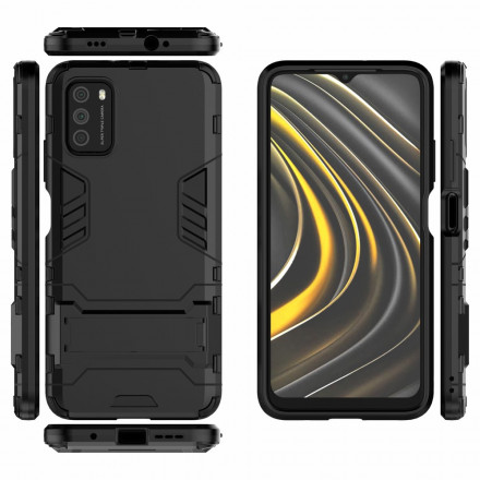 Coque Poco M3 Languette Résistante