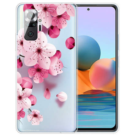 Coque Xiaomi Redmi Note 10 Pro Petites Fleurs Roses