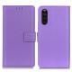 Housse Sony Xperia 10 III Simili Cuir Simple