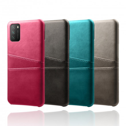 Coque Poco M3 Double Porte Cartes KSQ