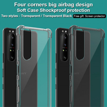 Coque Sony Xperia 1 III Transparente avec Film Écran IMAK