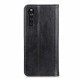 Flip Cover Sony Xperia 10 III Cuir Litchi Fendu Élégance