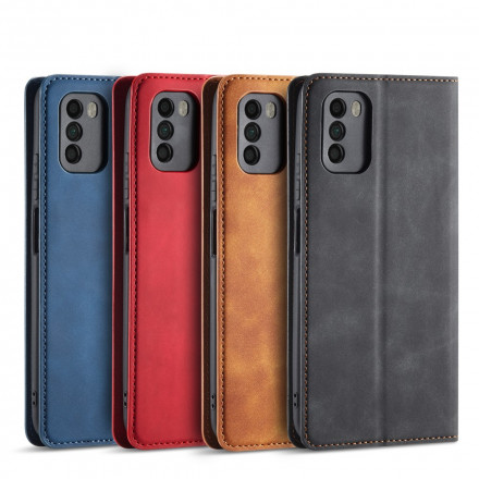 Flip Cover Poco M3 Effet Cuir FORWENW