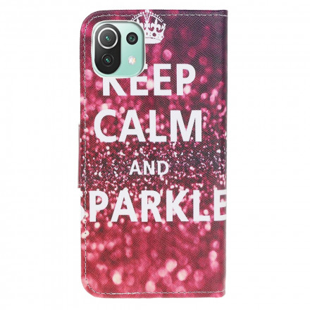 Housse Xiaomi Mi 11 Lite / Lite 5G Keep Calm and Sparkle