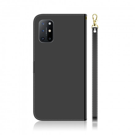 Housse OnePlus 8T Simili Cuir Couverture Miroir