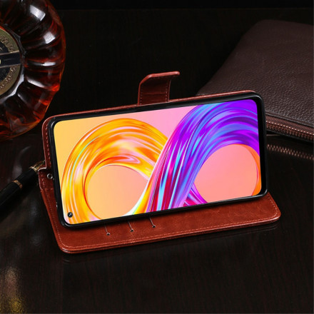 Housse Realme 8 / 8 Pro Simili Cuir IDEWEI