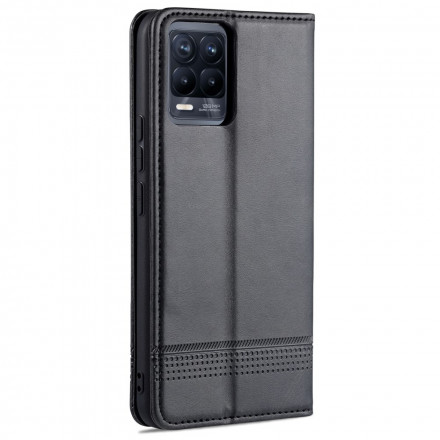 Flip Cover Realme 8 / 8 Pro Style Cuir AZNS