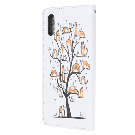 Housse Samsung Galaxy XCover 5 Funky Cats à Lanière