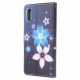 Housse Samsung Galaxy XCover 5 Fleurs Lunaires à Lanière