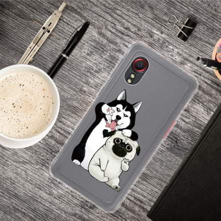 Coque Samsung Galaxy XCover 5 Drôles de Chiens