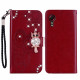 Housse Samsung Galaxy XCover 5 Hibou Mandala et Breloque