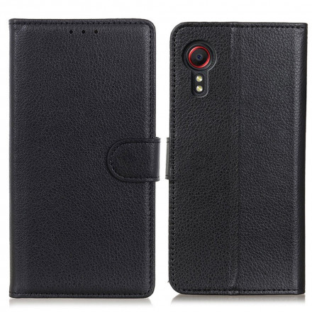 Housse Samsung Galaxy XCover 5 Simili Cuir Traditionnel