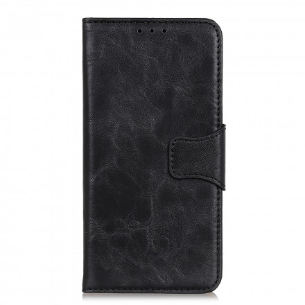 Housse Samsung Galaxy XCover 5 Cuir Fendu Fermoir Réversible