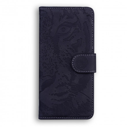 Housse Huawei P50 Pro Empreinte Face de Tigre